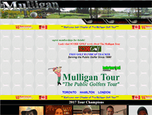 Tablet Screenshot of mulligantour.com